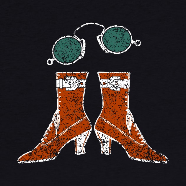 Steampunk boots by artsytee